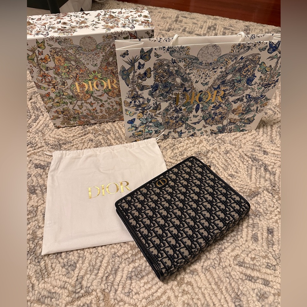 USED ONCE Dior Pouch / Clutch Bag - PERFECT CONDITION - Picture 3 of 16